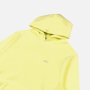 Advisory Board Crystals Embroidered Sulphur Yellow Pullover Hoodie size XXL